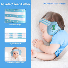 Floriogra zero-pressure headband close-up illustrates comfortable fontanelle-friendly design.