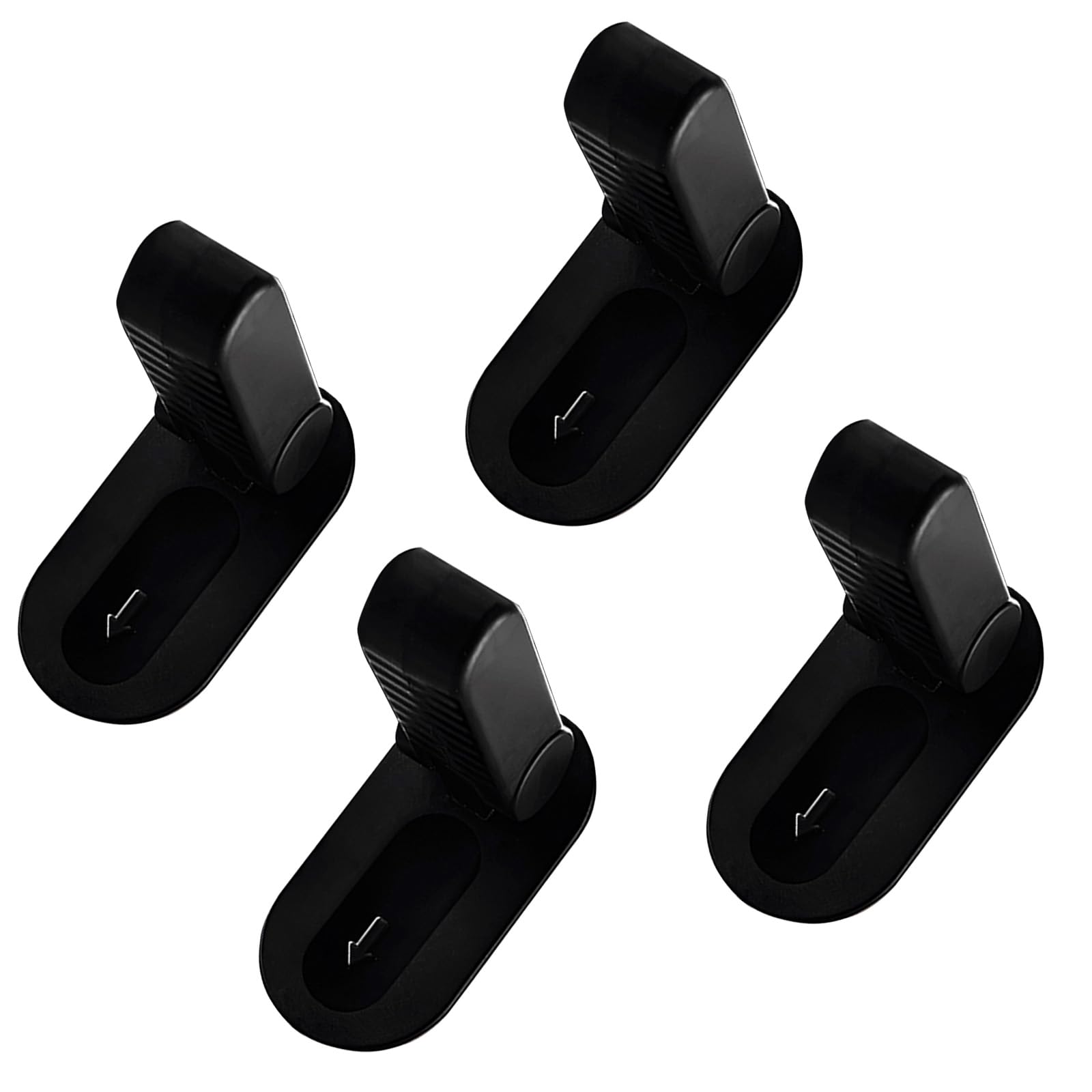 Flowden childproof door lever lock pack4, front view ready for installation