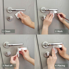 Flowden push-button action illustrates simple adult use from a distance