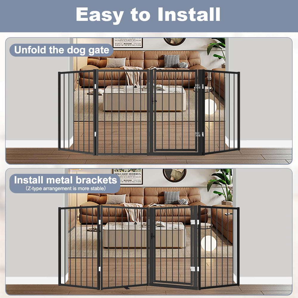 Flower Frail hallway-doorway-setup showcases effortless unfolding and secure placement.