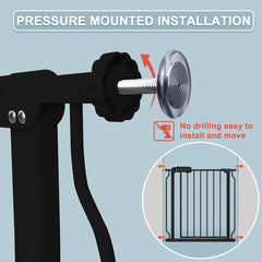 Flower Frail two-way auto-close gate ensures automatic closing after crossing.