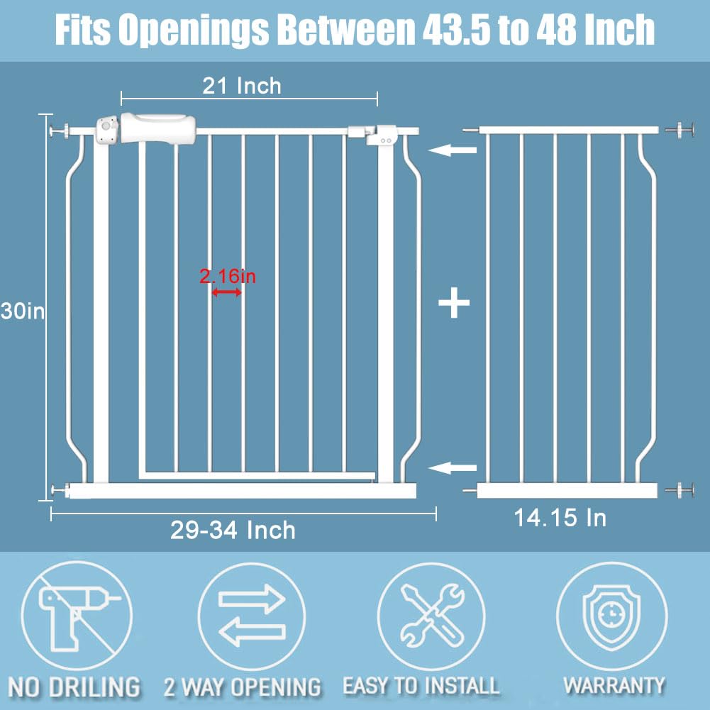 Flower Frail walk-through design emphasizes easy access and a modern white finish.
