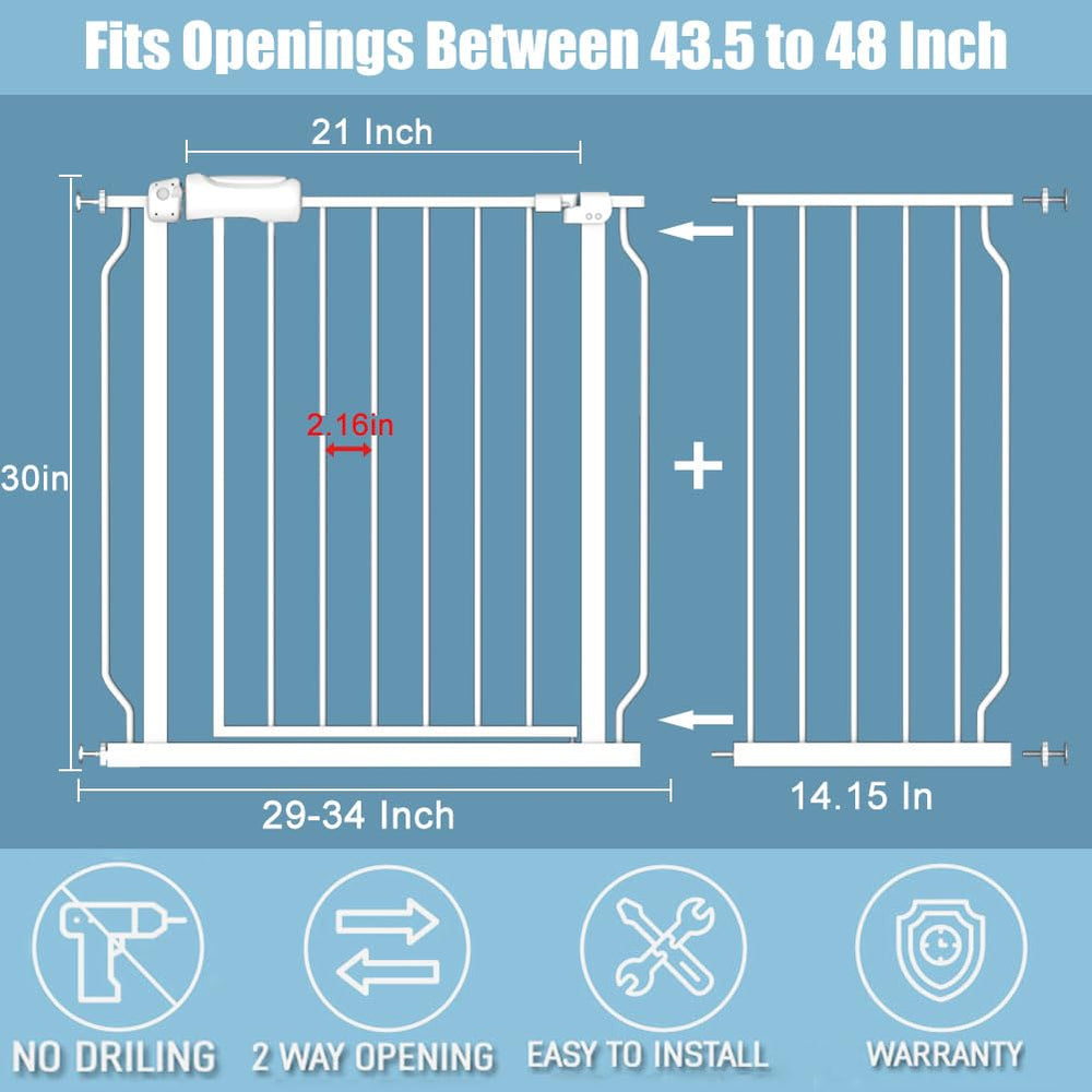 Flower Frail walk-through design emphasizes easy access and a modern white finish.
