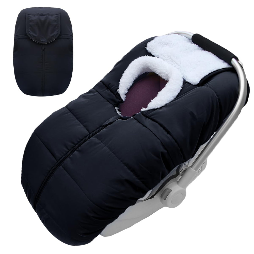 flower frail winter baby car seat cover windproof shell on travel protection
