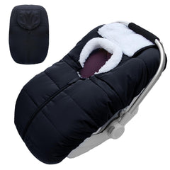 flower frail winter baby car seat cover windproof shell on travel protection