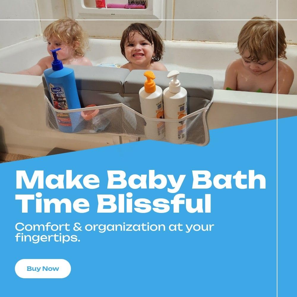 FluffyTub baby bath kit makes a thoughtful gift for new parents.