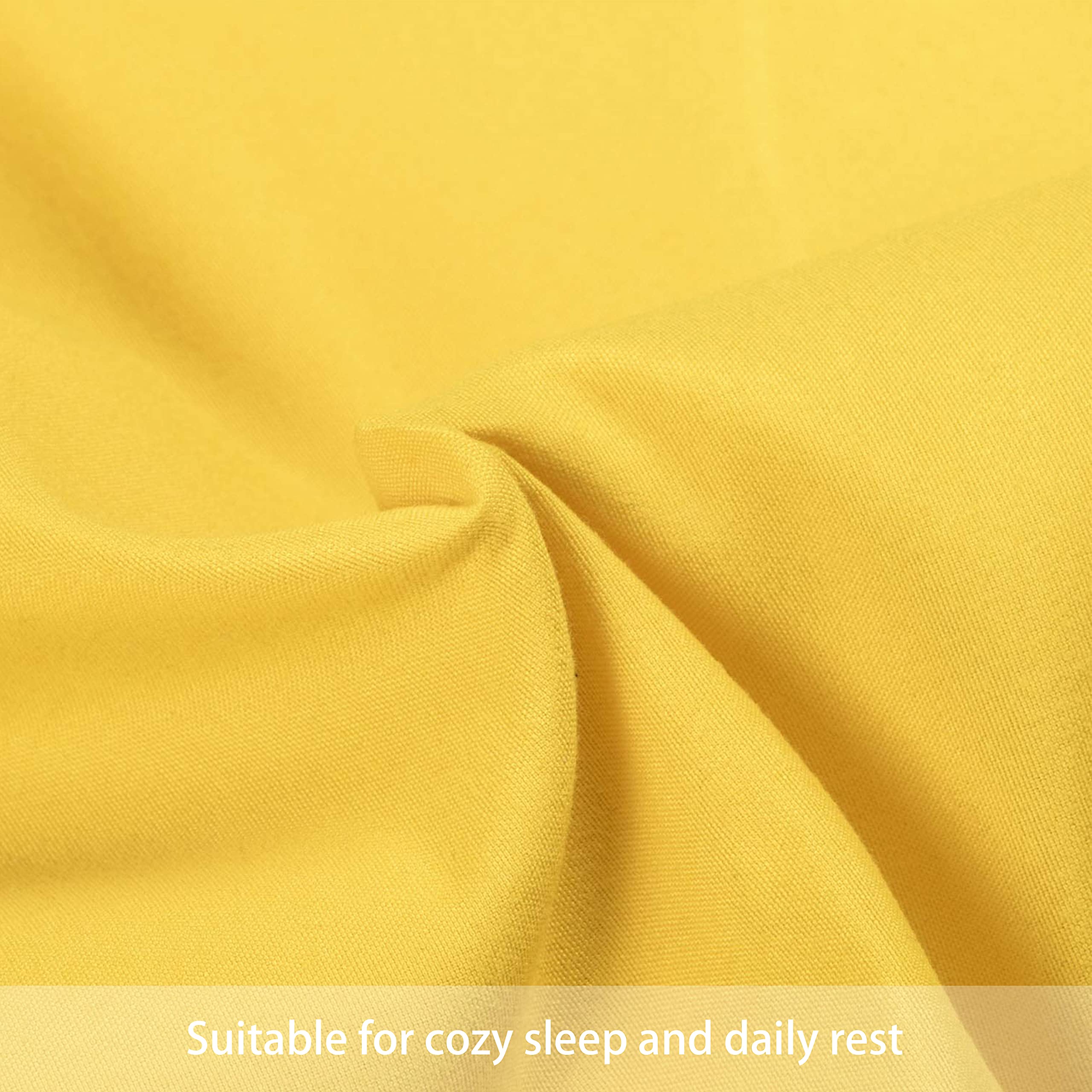 FLXXIE pillowcase 13x18 compatibility yellow—versatile fit for multiple pillows