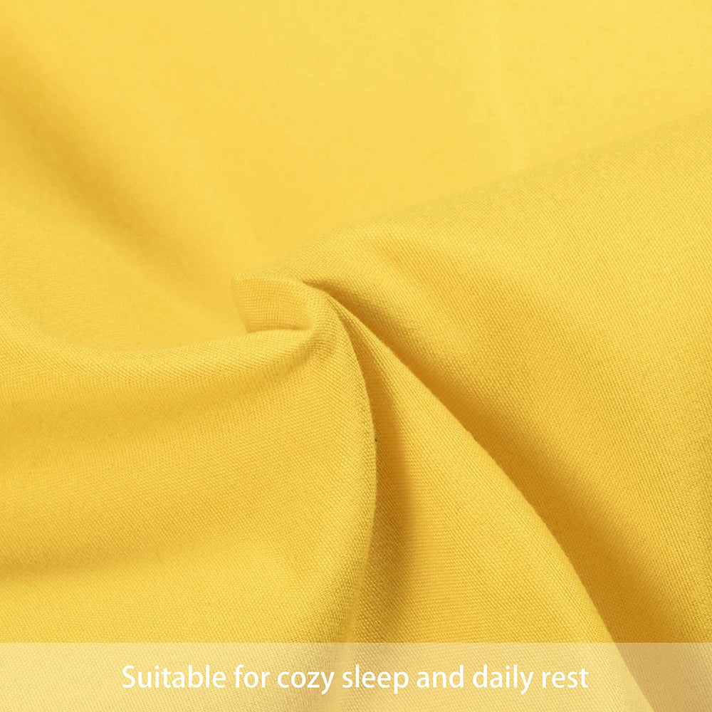 FLXXIE pillowcase 13x18 compatibility yellow—versatile fit for multiple pillows