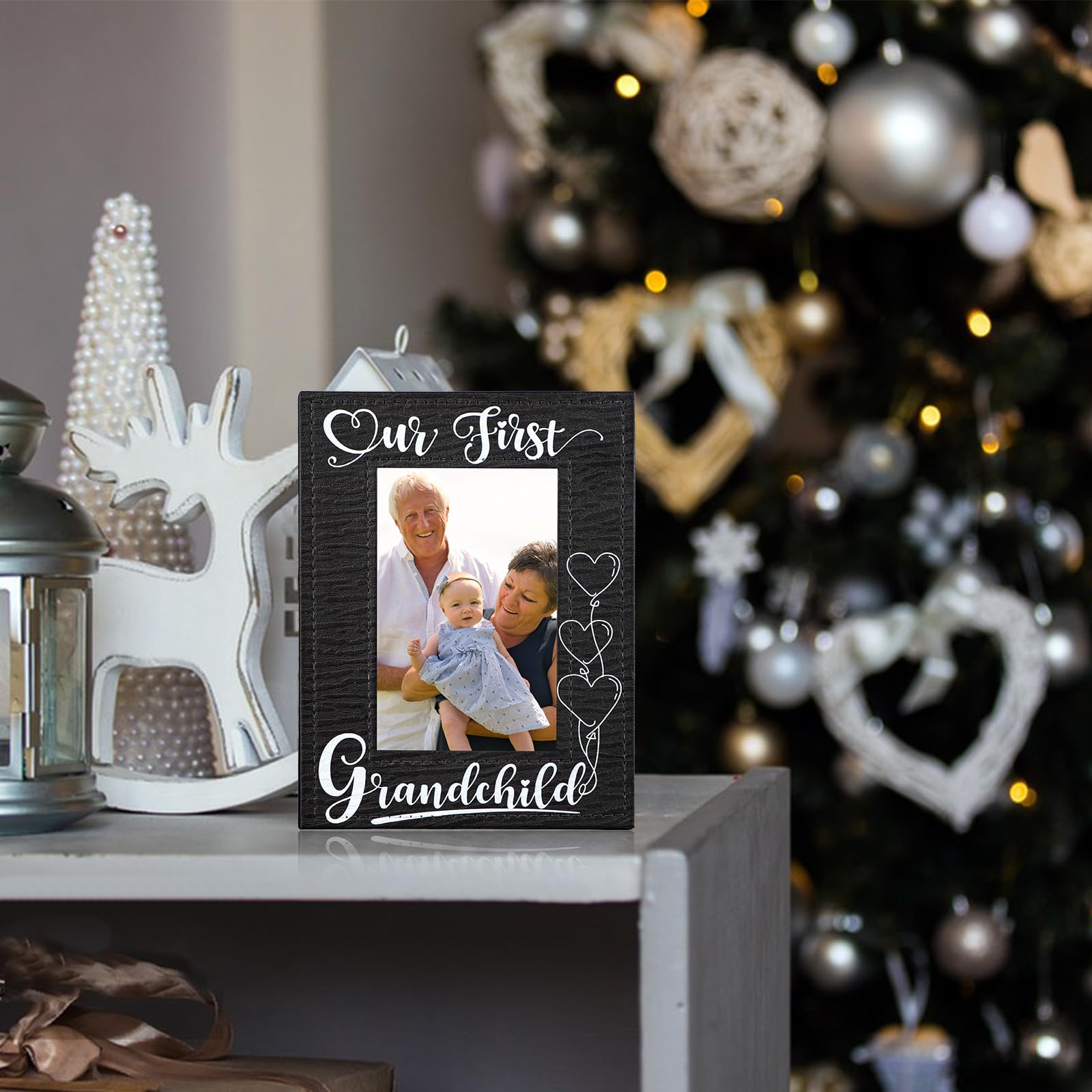 FLYAB first-time grandparents frame gift-ready presentation for gifting