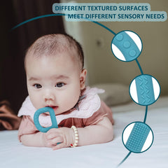 Flyaway silicone chewy sticks are BPA-free and safe for chewing.