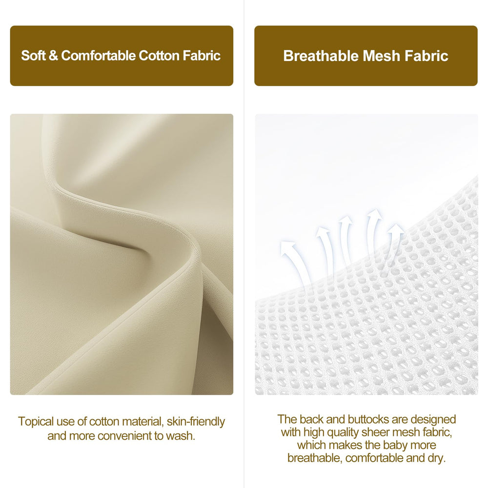 FlyBoss in-use shot showcases adjustable recline and natural rocking for soothing moments.