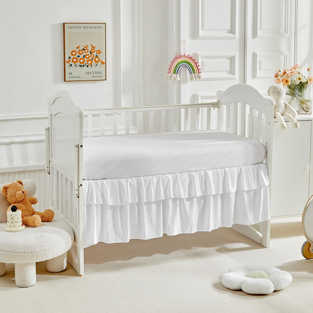 Flysheep 3-piece set displayed together, all-season softness for baby comfort.