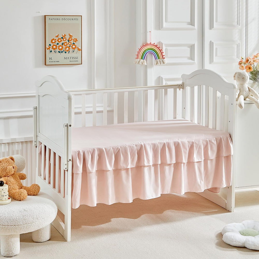 Flysheep jacquard embroidery adds subtle elegance to nursery decor
