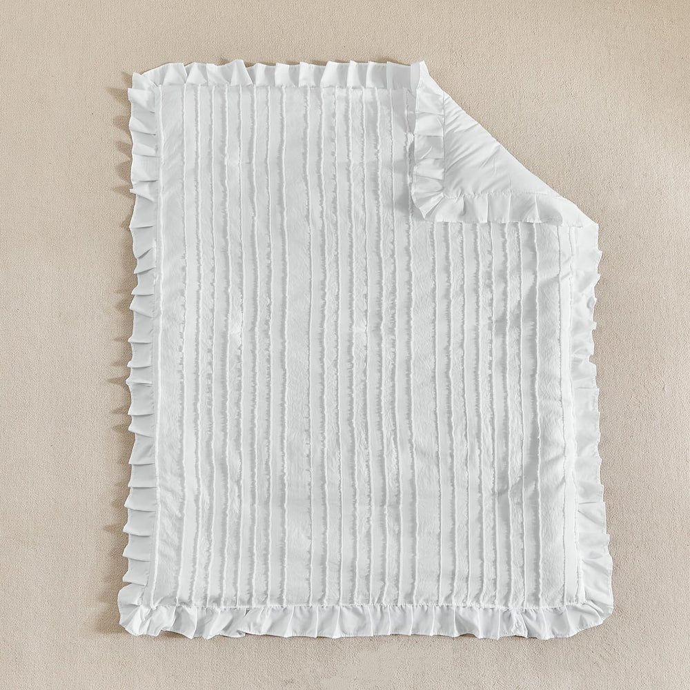 Flysheep bohemian jacquard detail closeup, timeless style for any nursery.