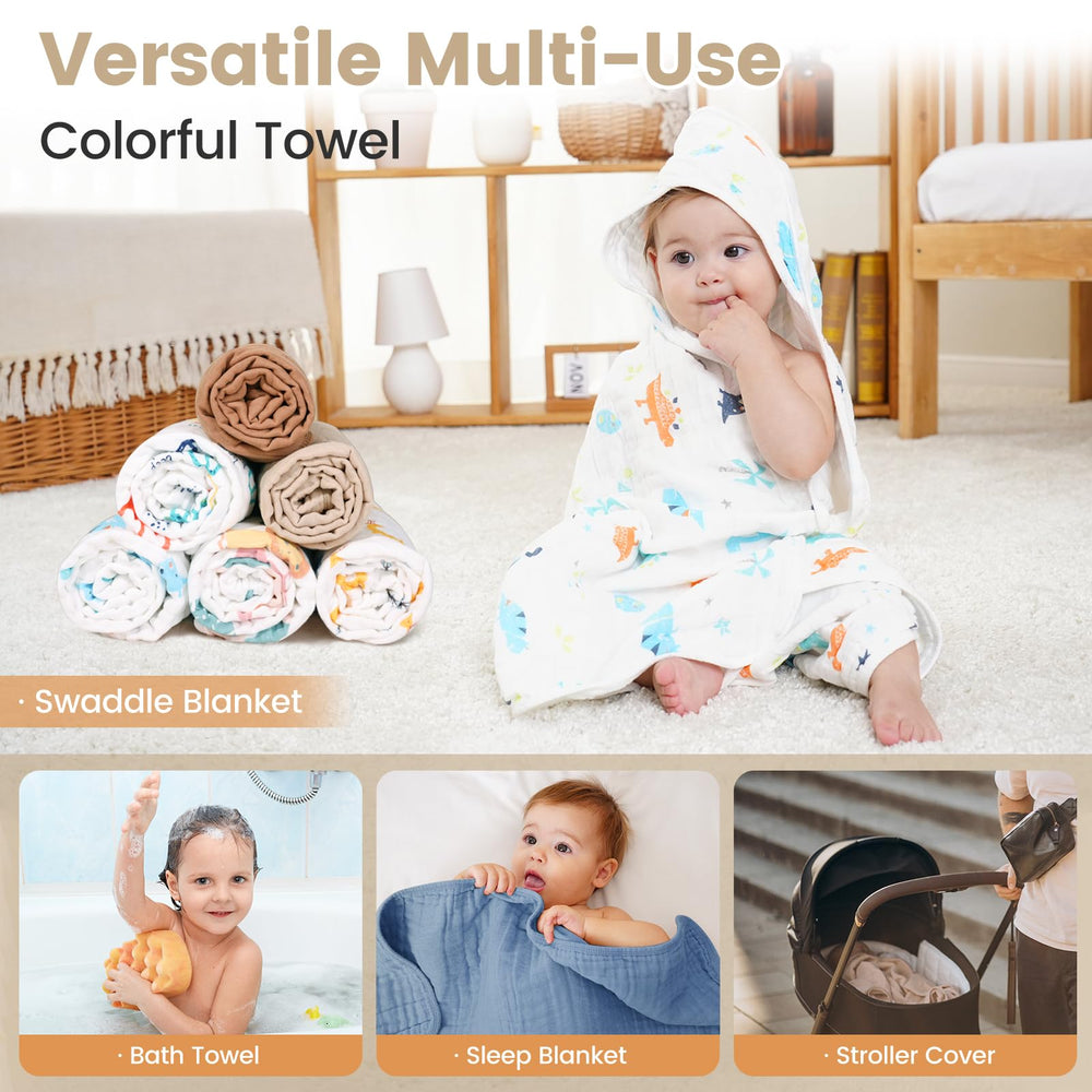Fmebaby muslin cotton fiber highlight breathable skin-friendly material