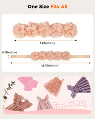 Fmeida princess crown headband makes a charming photography prop for special moments