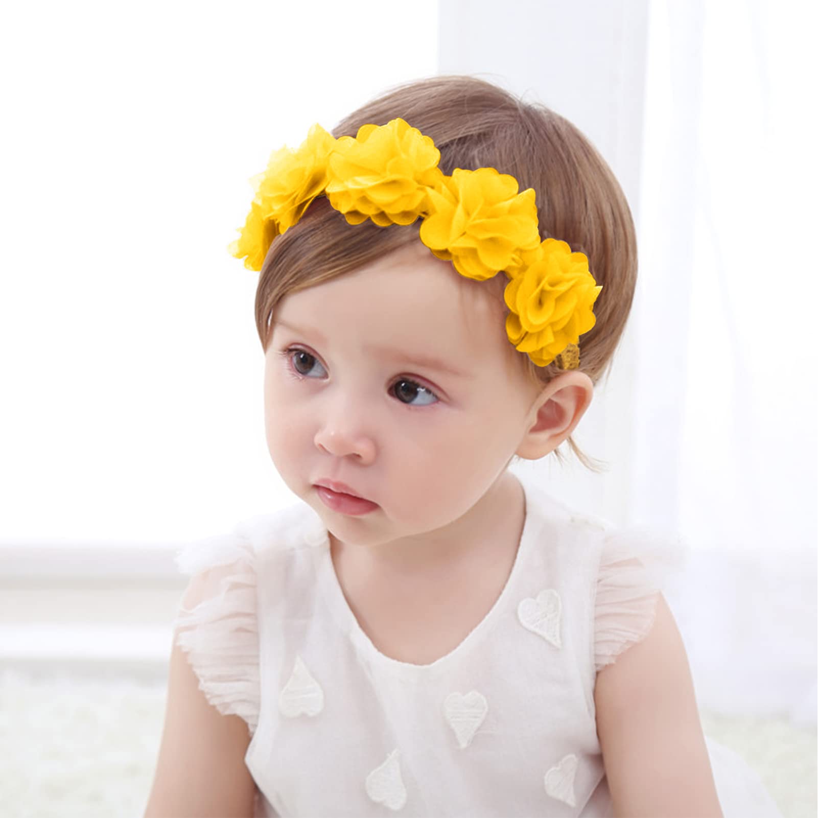 Fmeida baby shower gift headband, colorful accessory for little princess