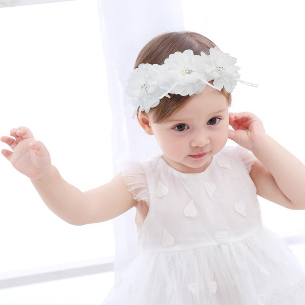 Fmeida headband with rhinestones beads for special occasions