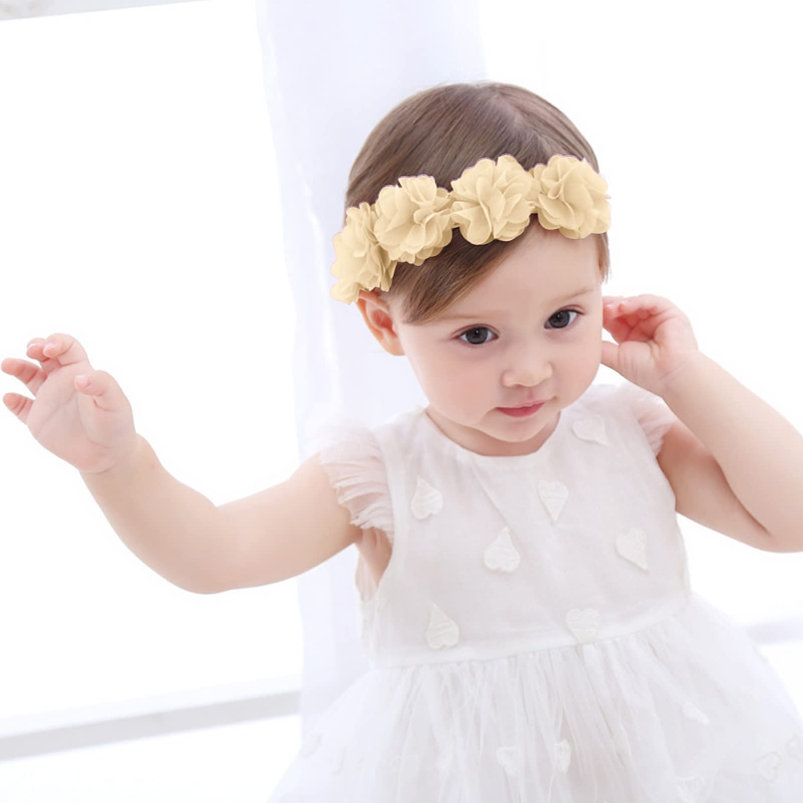 Fmeida headbands no-mark soft-fit keeps hair tidy without leaving marks.