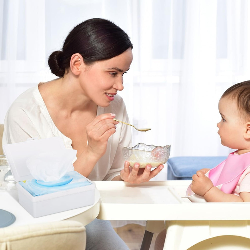 FMOACEN wipes dispenser is travel-friendly for home, office, and car.
