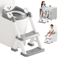 Fnaumdol potty training seat foldable compact storage shows easy stowaway design