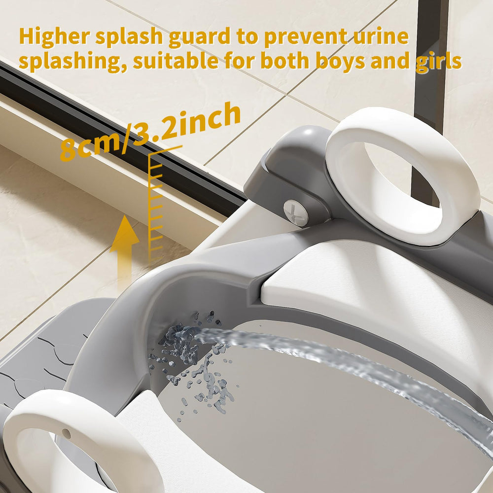 Fnaumdol potty training seat height adjustment system fits different toilets