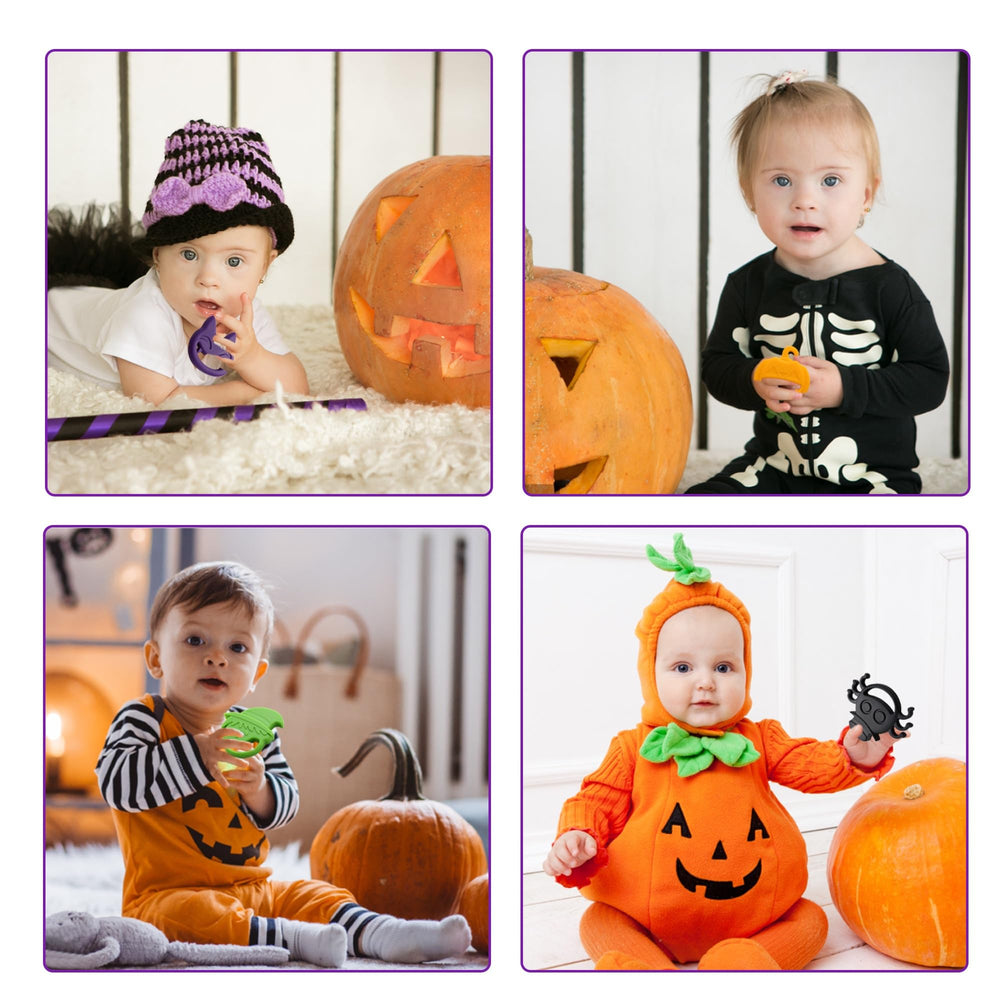 Fnayol Halloween teether sterilization close-up for easy cleaning