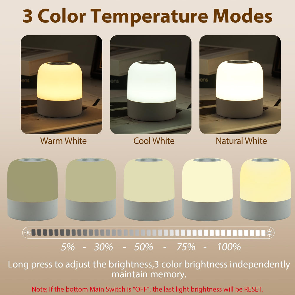 FNMYCO portable night light with easy-to-carry handle