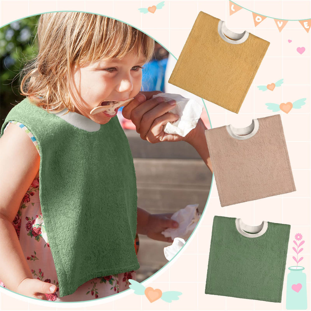 Foaincore baby bib mealtime and play use for everyday protection