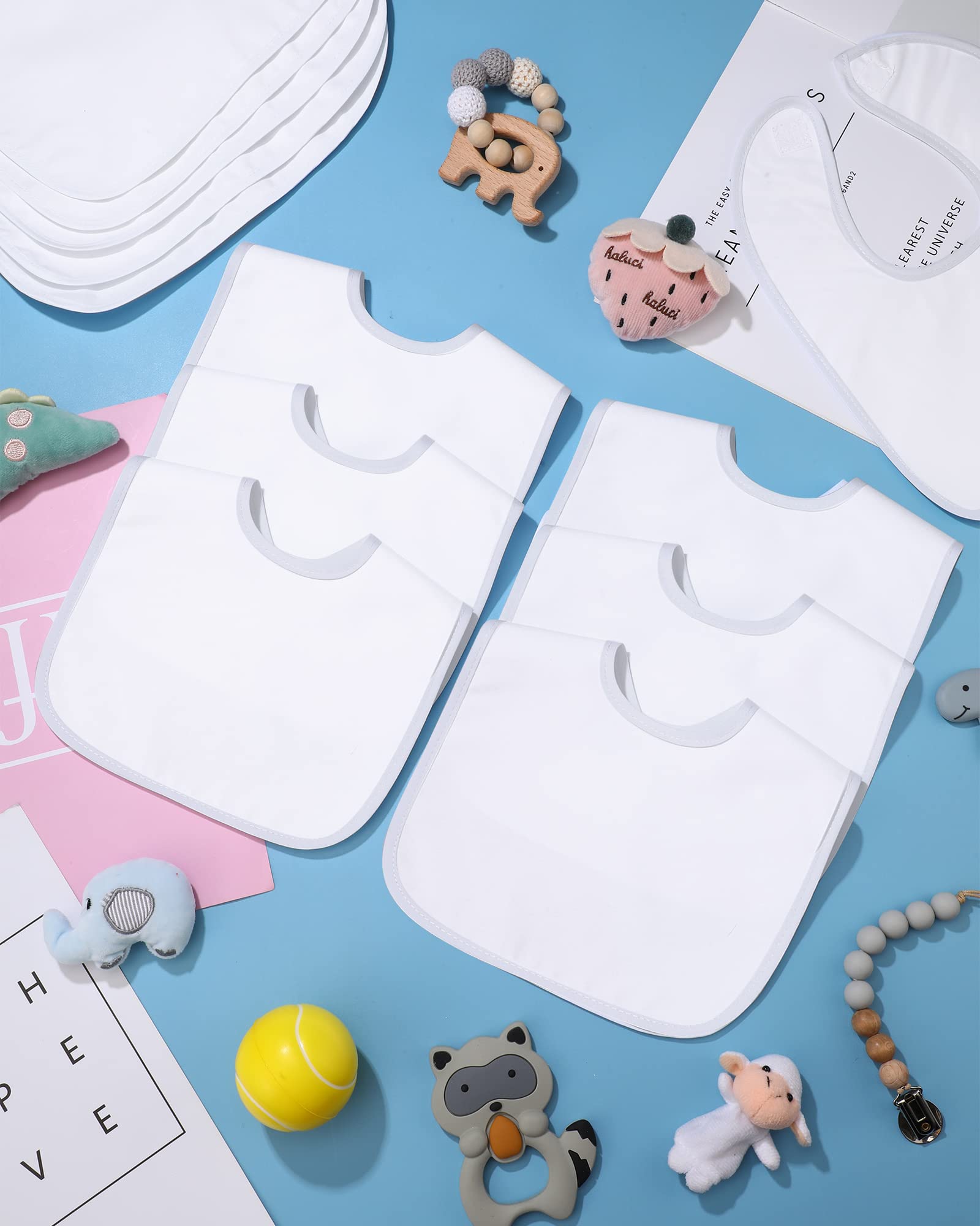 Foaincore baby bibs drying and washing hold up through repeated use