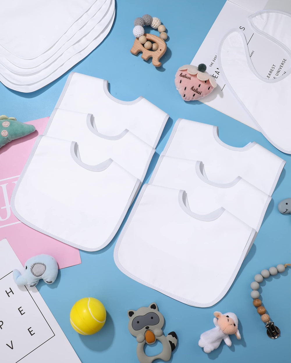 Foaincore baby bibs drying and washing hold up through repeated use