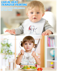 Foaincore sublimation-ready bibs let you print festival patterns
