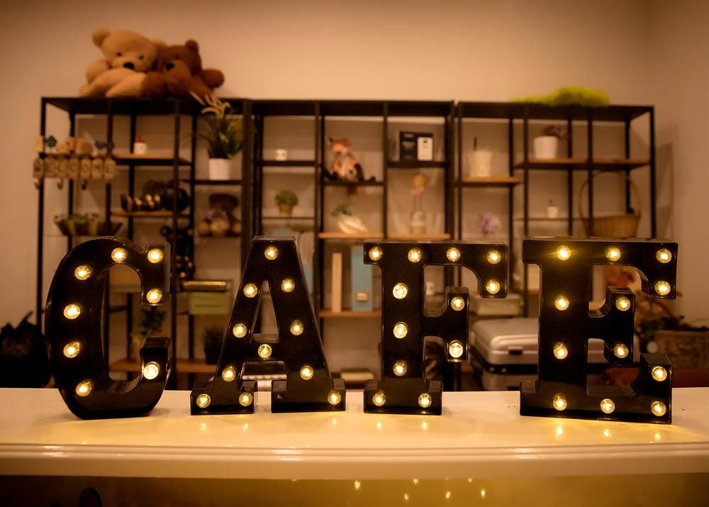 Foaky sign adds festive charm to Christmas and party decor