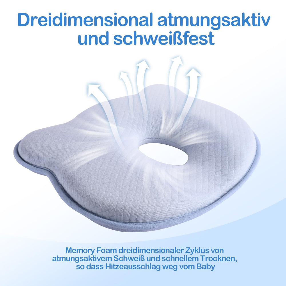 FOBSERD soft pillow cover offers plush feel and gentle touch on baby's skin