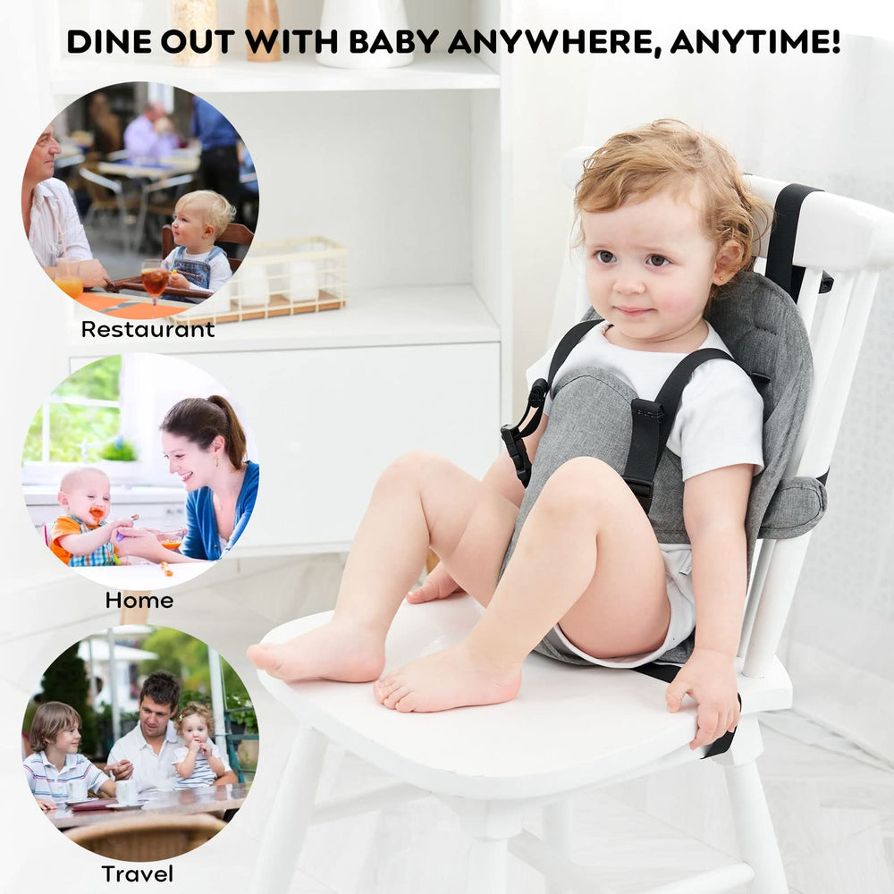 Focefec Travel Harness Seat quick-install buckles for fast setup