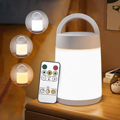 FOCULITY Nursery Night Light top touch demonstrates simple, one-hand operation for cozy nighttime routines.