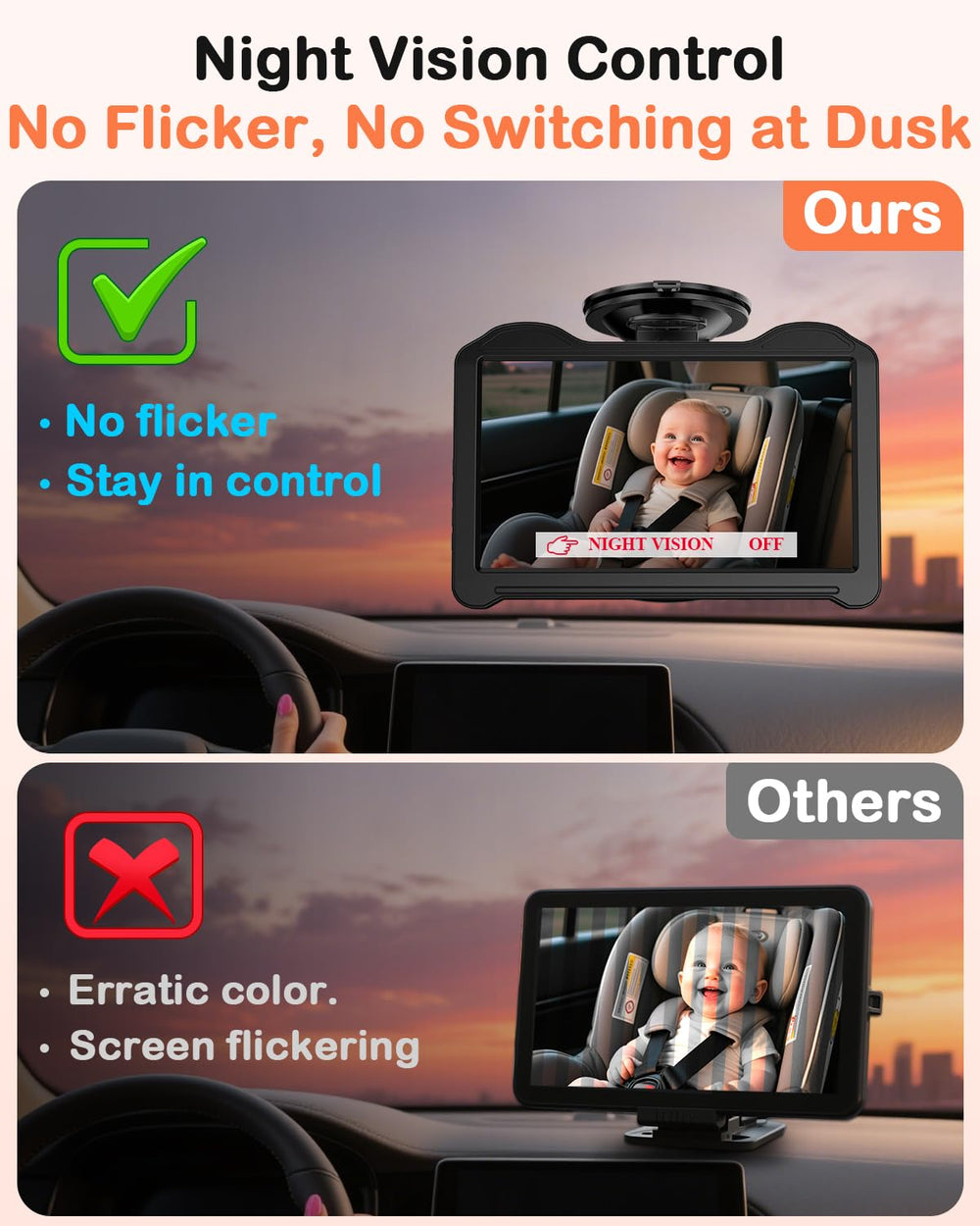 Fodkh camera compatible with SUVs, vans for easy mounting
