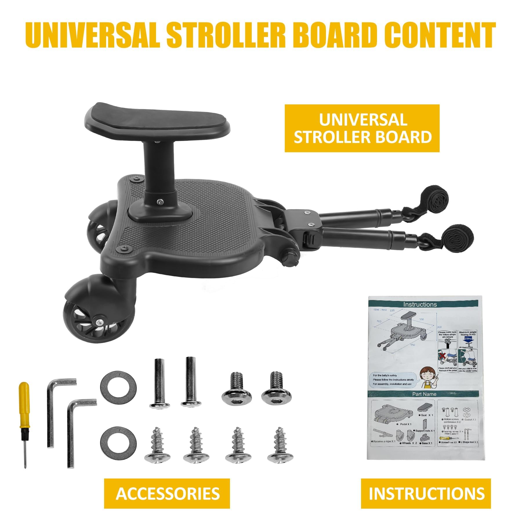 FodManTakin detachable-seat demonstrates 2in1 capability for child sit.