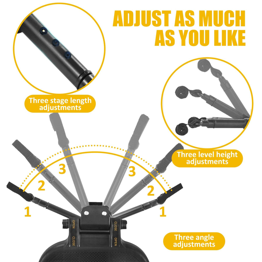 FodManTakin Velcro attachment detail highlights universal fit across strollers.