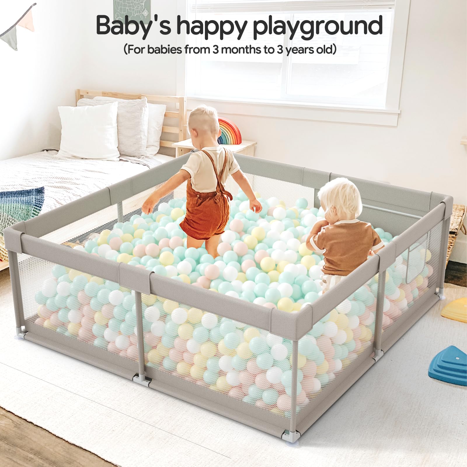 Fodoss double-sided mat offers comfy, versatile play surface
