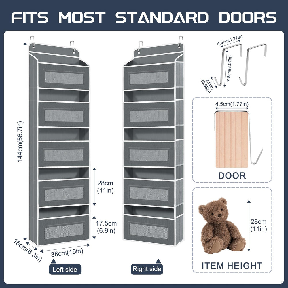 Foergenova organizer front pockets highlight organized storage for clothing and baby items.