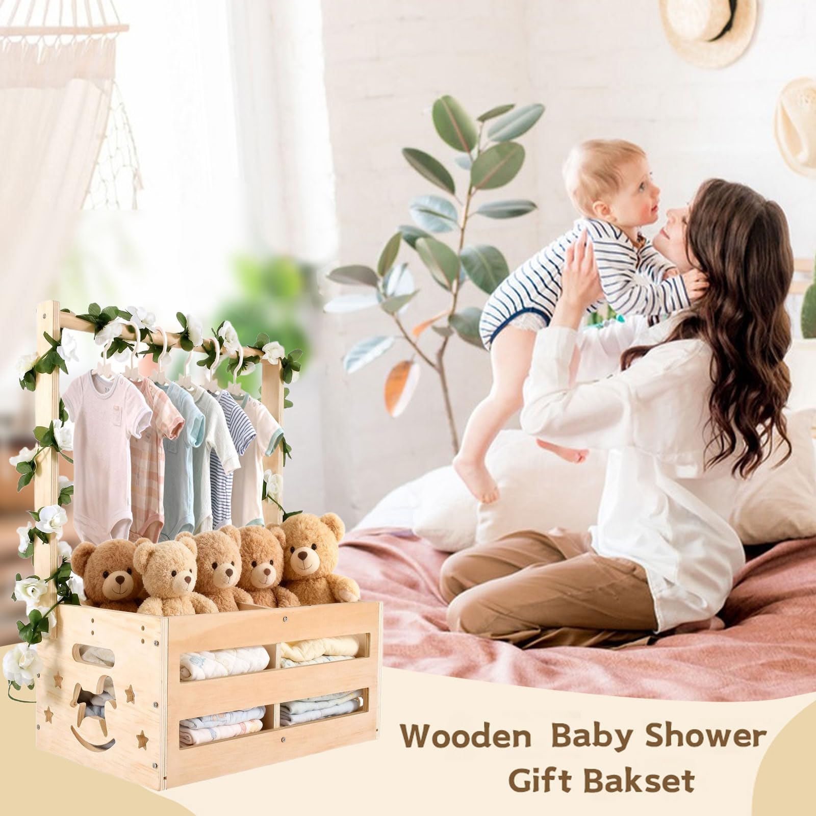 Foileon gift-ready packaging elevates baby shower presentation.