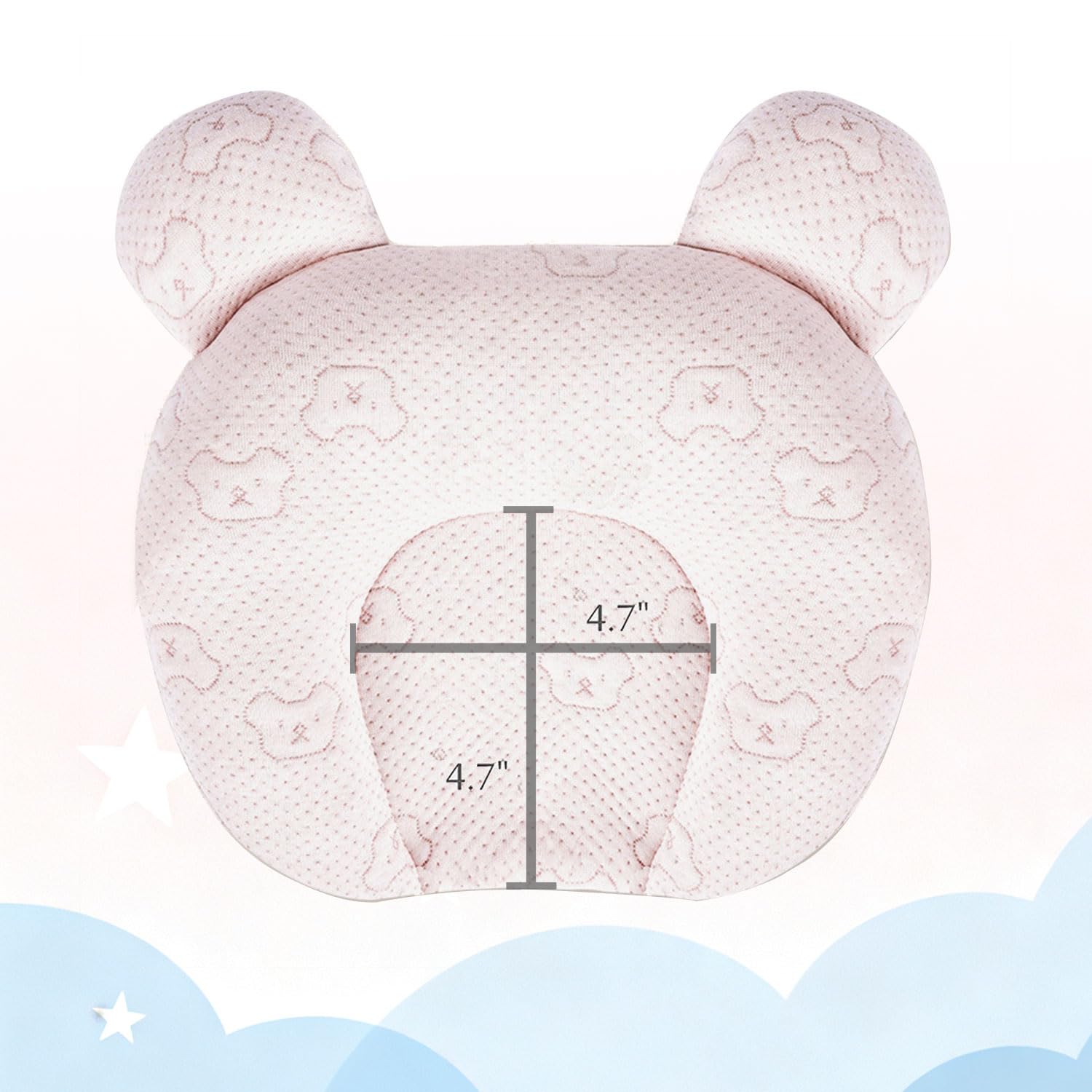 Foileon breathable-hypoallergenic-fabric close-up emphasizes airflow for cooler naps.