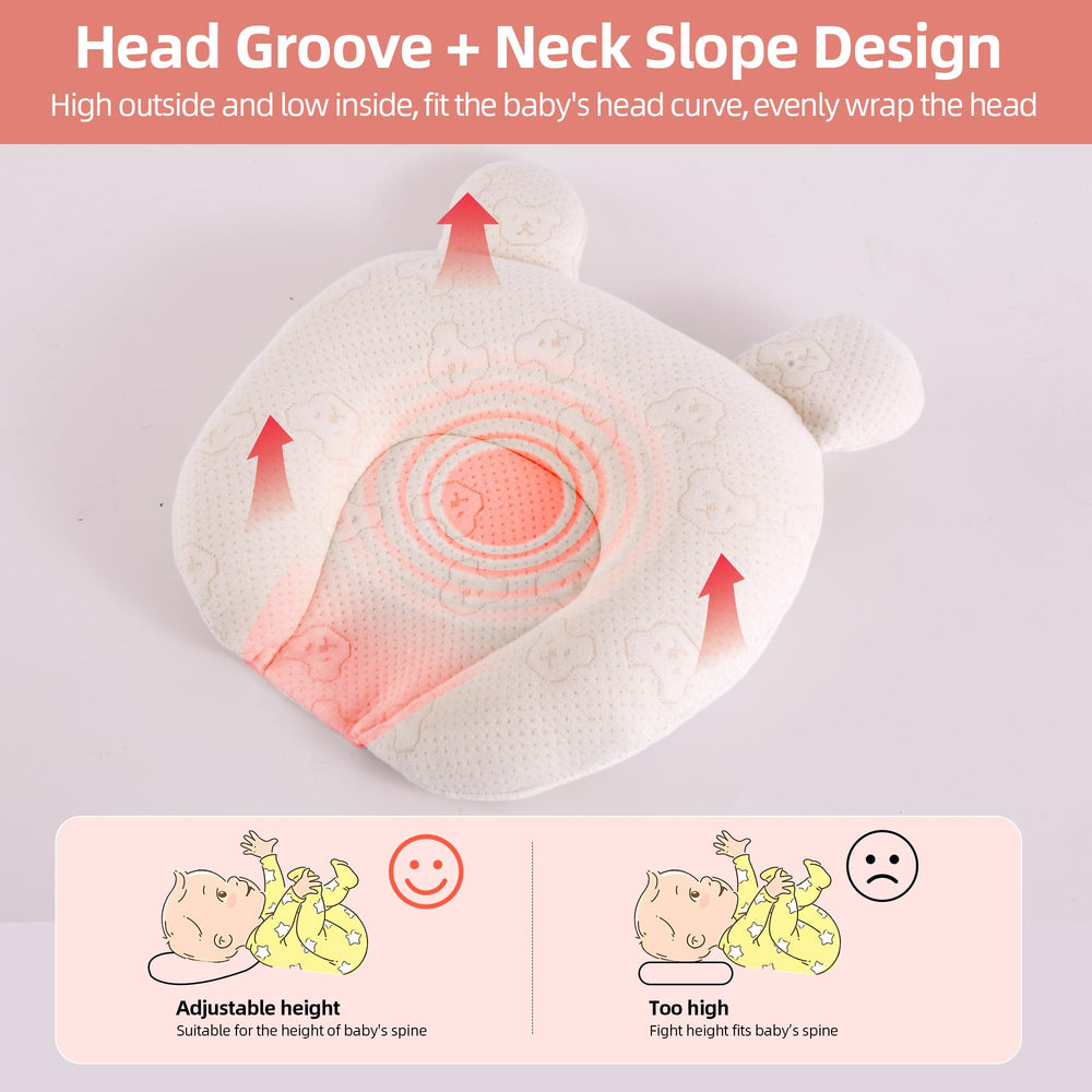 Foileon ergonomic-head-support-angle shows alignment-friendly design for growing babies.
