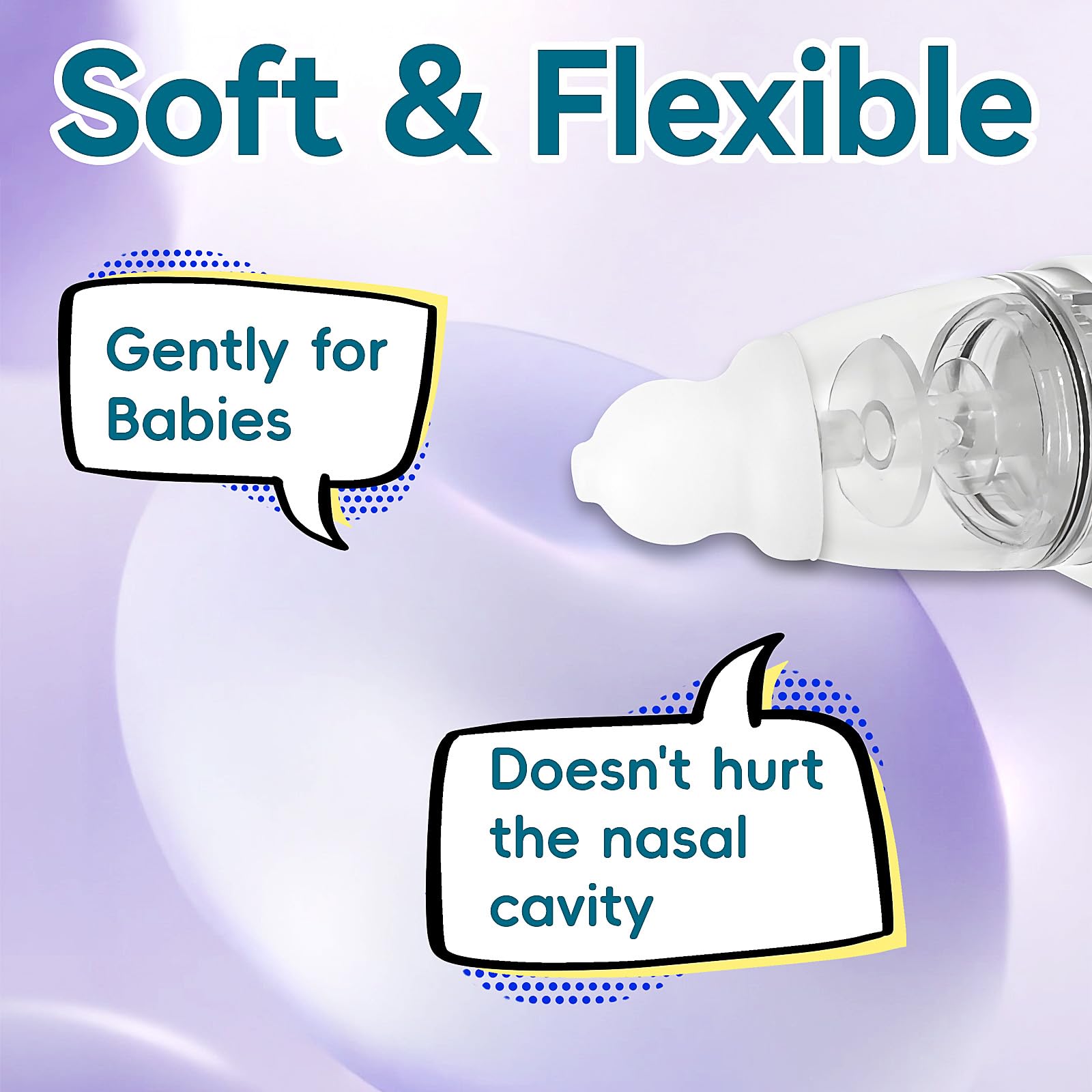 Foily 3-piece pack offers versatile replacement tips.