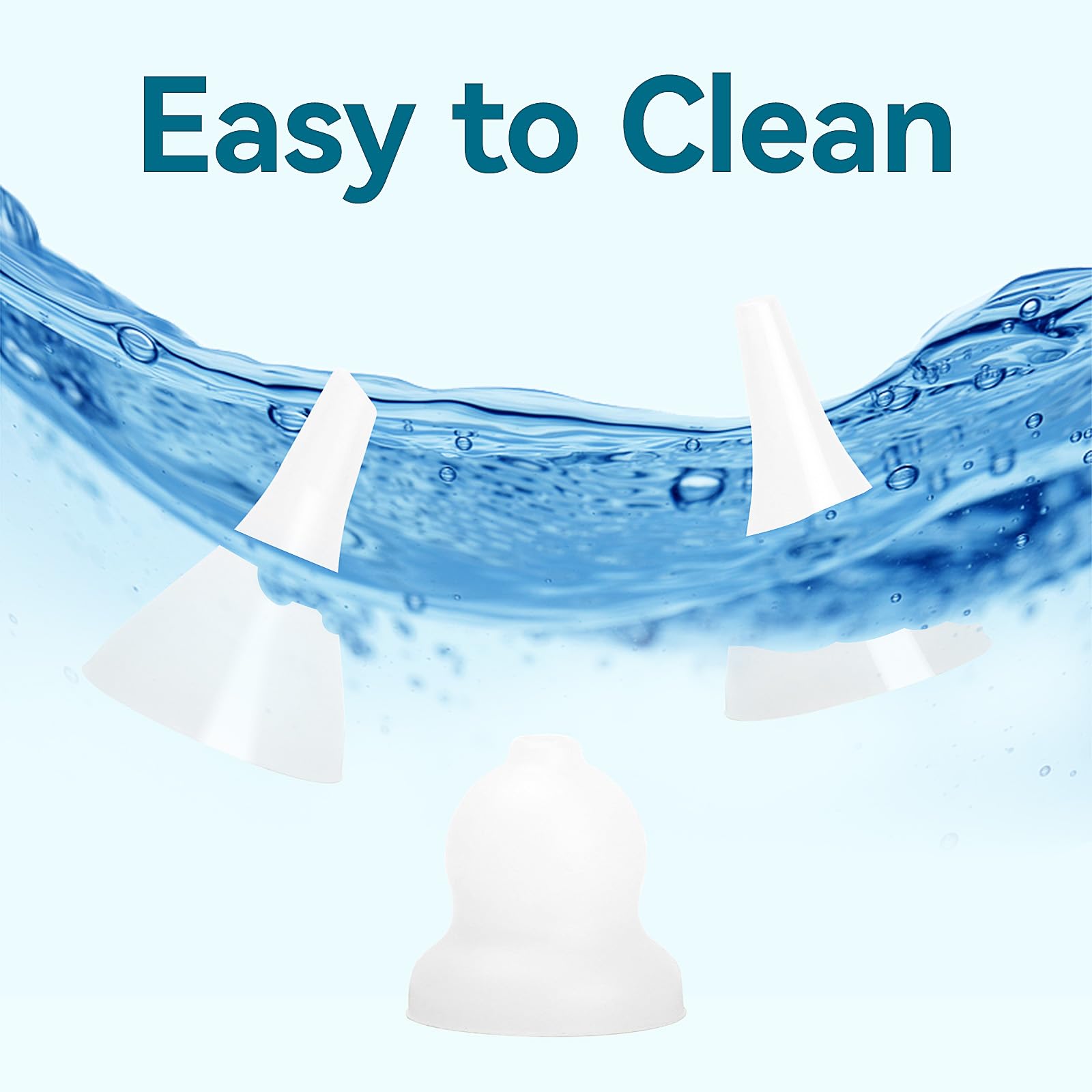 Foily tips are dishwasher-safe for easy cleaning.