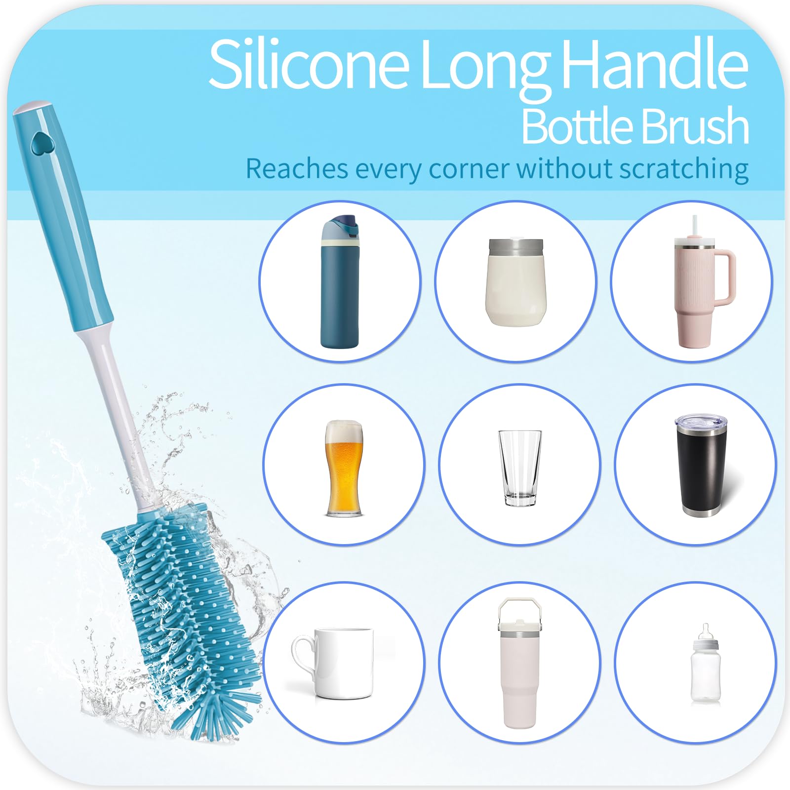 Fojaglad second straw brush tackles multiple straw lengths for deep cleaning.