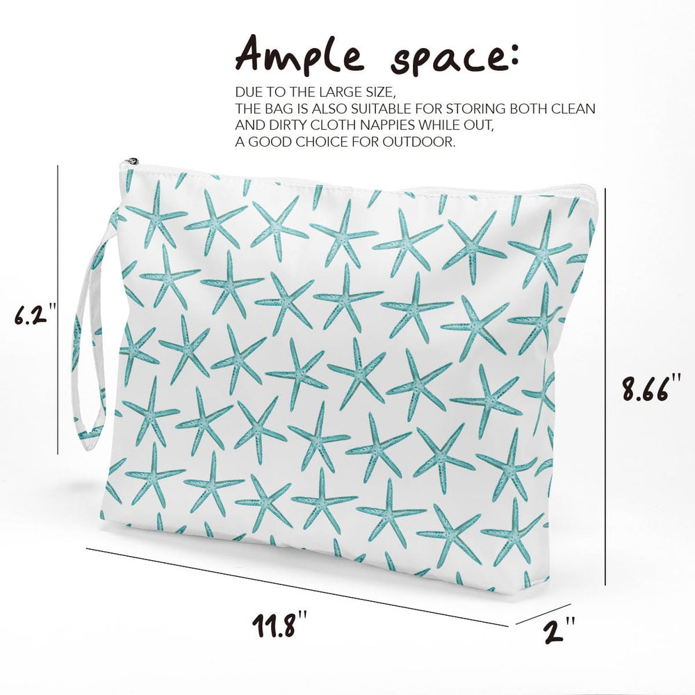 Fokongna travel makeup bag open interior shows roomy capacity for daily essentials.