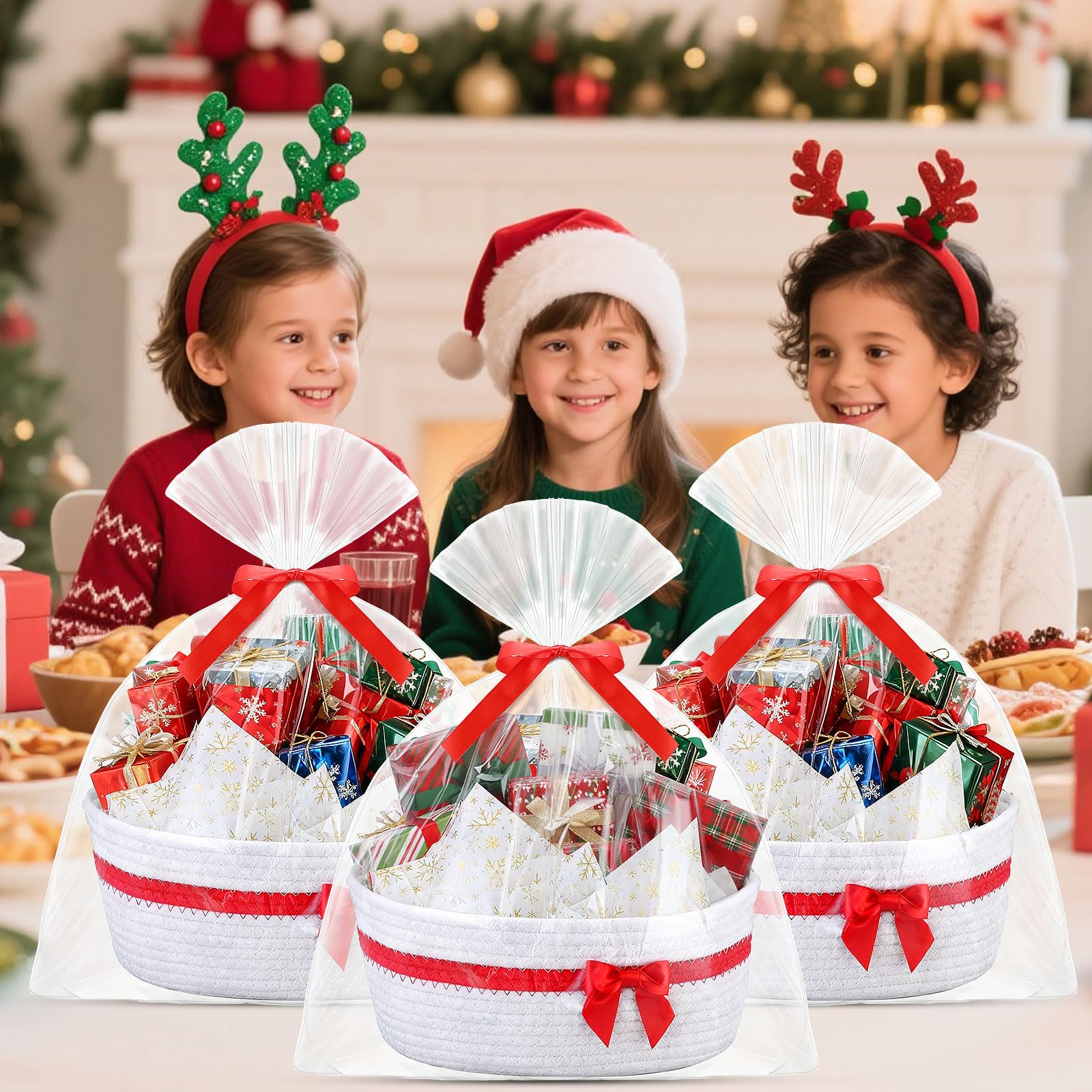 FoldTier gift bags, ribbons, and wrapping paper for easy holiday prep.