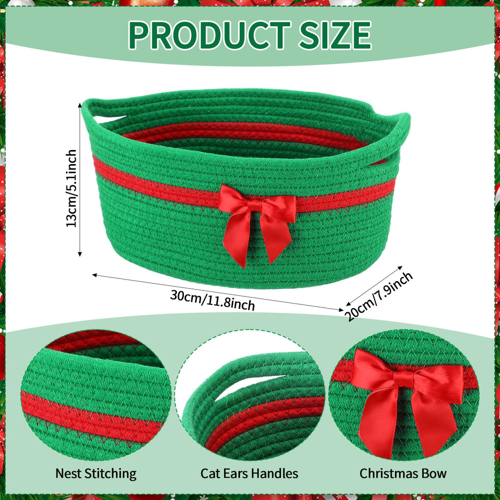 FoldTier organic cotton green basket close-up shows soft texture and quality.